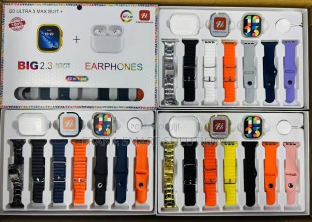 I20 Smart Watwatch Bundle