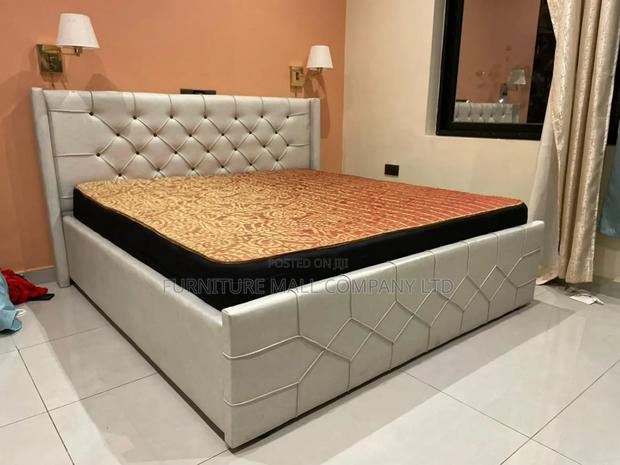 Promotional Ques Bed With Mattress 💘❤✅💘🤝