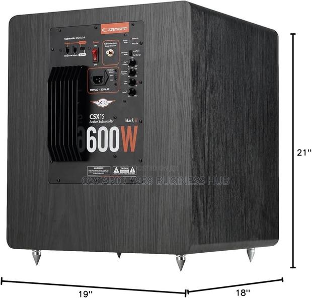 15”Active Subwoofer for Multiple Uses photo 3