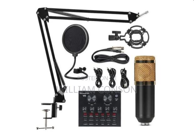 Condenser Microphone With Sound Card · Photo 1