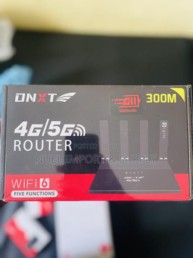 DNXT 4g/5g Universal Rechargeable Router
