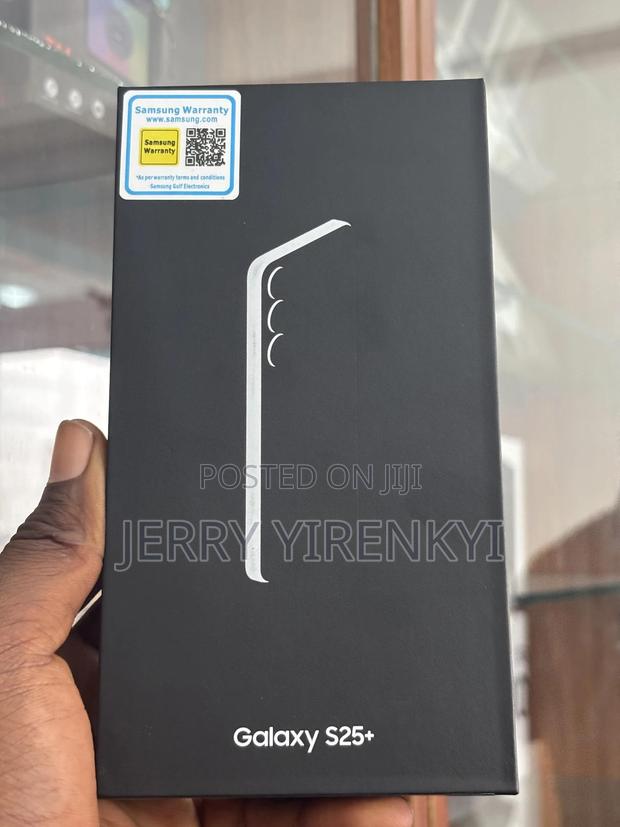 New Samsung Galaxy S25+ 256 GB Black photo 2