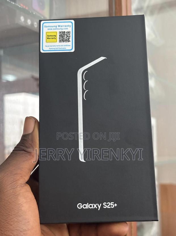 New Samsung Galaxy S25+ 256 GB Black