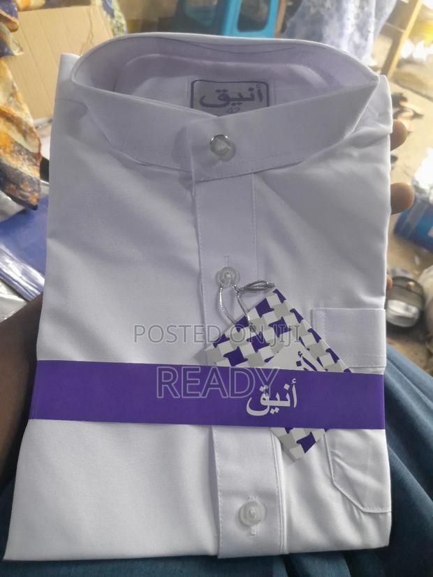 Kids Roundneck Jalabiya (White Longsleeves ) · Photo 3