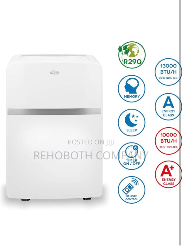 Argo Orion Plus Portable Air Conditioner, 13000 Btu/H, 230 V