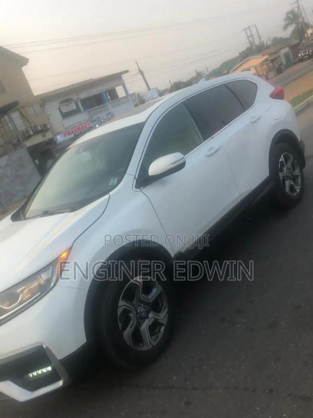 Honda CR-V EX-L AWD 2019 White photo 3