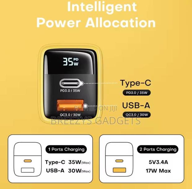 Asometech 35w Gan Charger Led Display photo 3