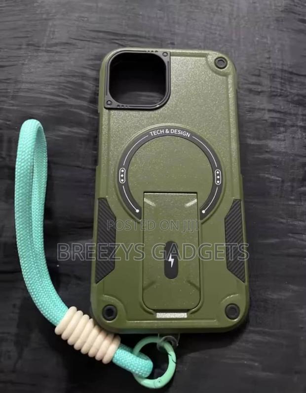 Cool Mecha for Magsafe Magnetic Stand Invisible Support iPhone Case photo 6