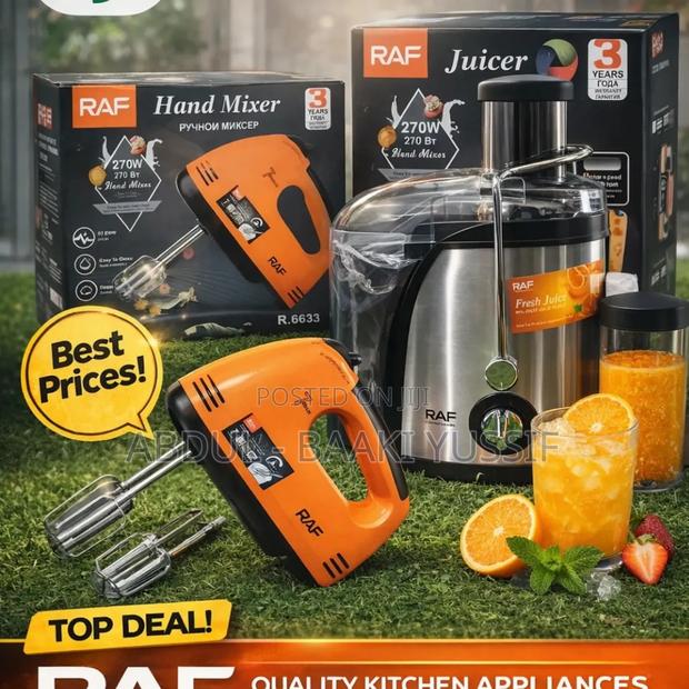 Fruits and Vegetables Juice Maker and Hand Mixer photo 2