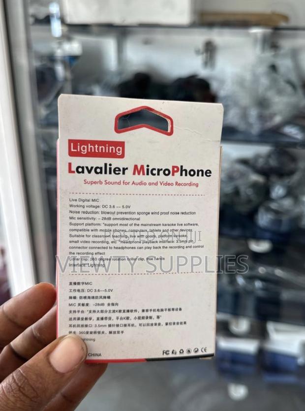 Mini Clip-on Lapel Lavelier Microphone for iPhone photo 7