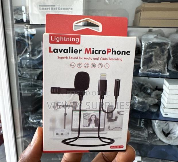 Mini Clip-on Lapel Lavelier Microphone for iPhone photo 6