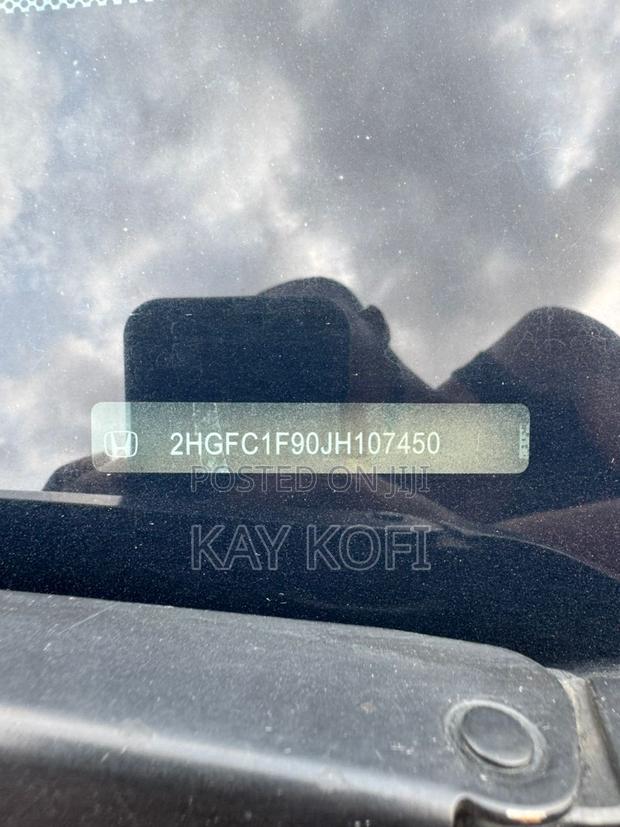 Honda Civic Touring Sedan 2018 Red