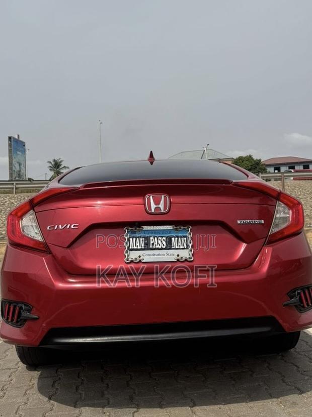 Honda Civic Touring Sedan 2018 Red