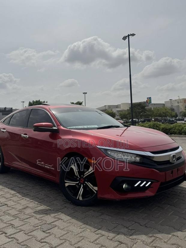 Honda Civic Touring Sedan 2018 Red
