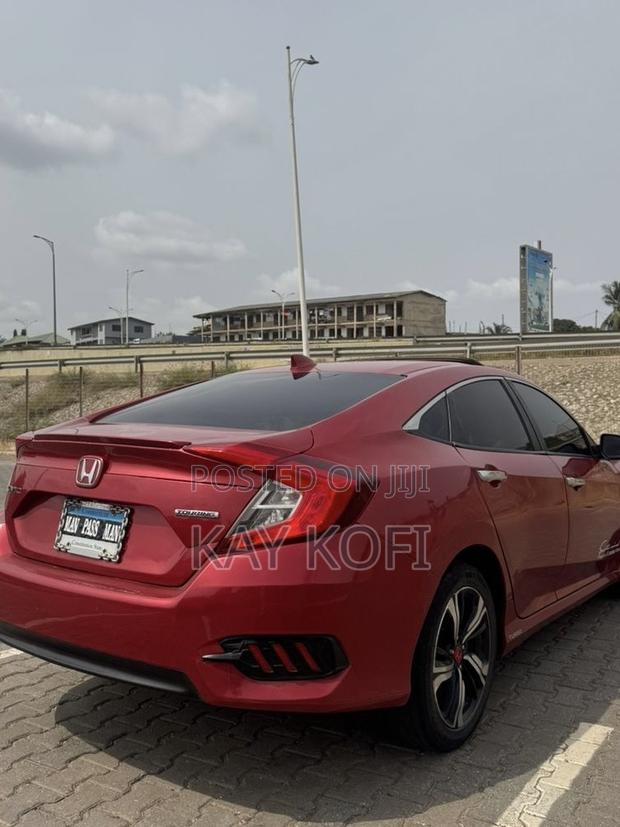 Honda Civic Touring Sedan 2018 Red