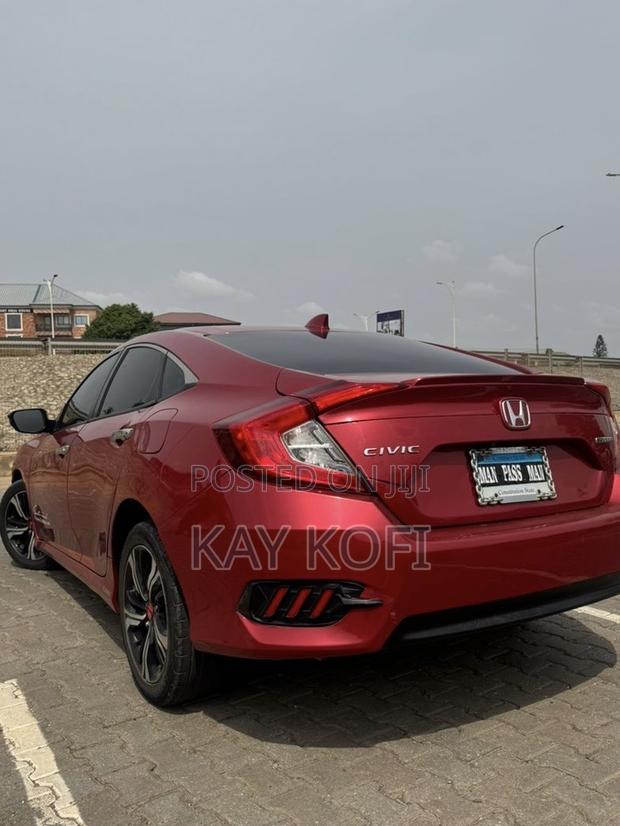 Honda Civic Touring Sedan 2018 Red