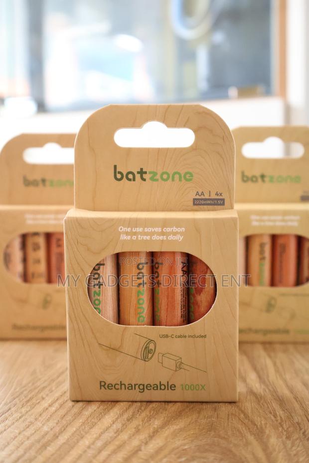 Batzone Usb-C Li-Ion Rechargeable Battery Aaa 666mwh (4pcs) · Photo 4