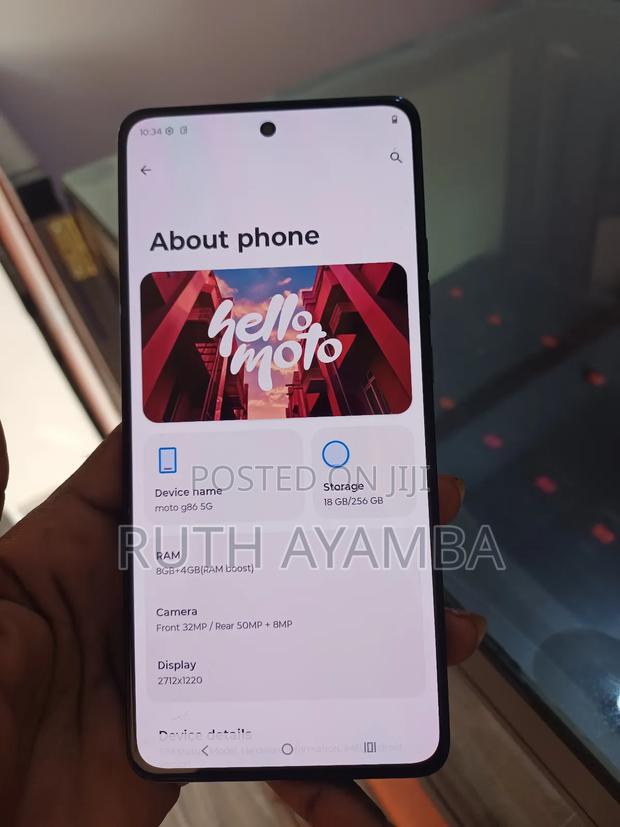 New Motorola Moto G86 12 GB Gray photo 2