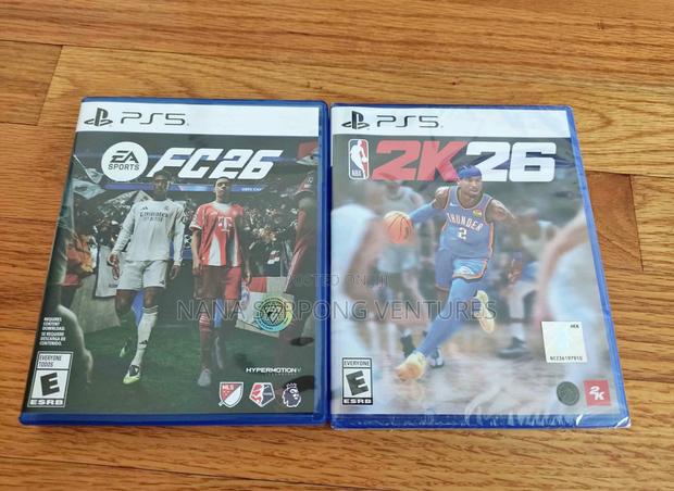 Nba 2k26 Fc 26 Fifa 26 Ps5 Cd Playstation 5 Game Cd