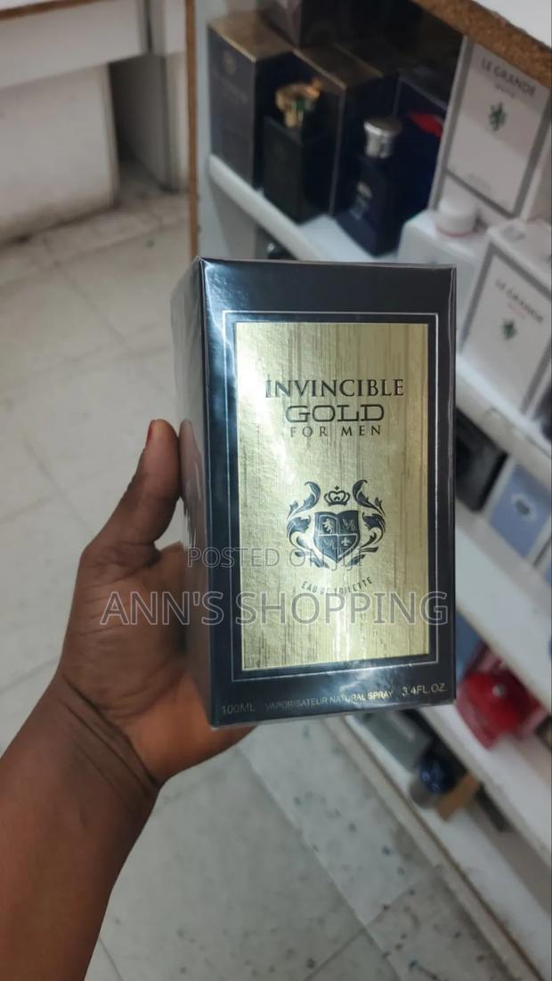 Invincible Gold Perfume For Men