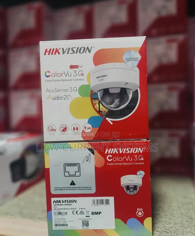 Hikvision 8mp Ip Acusence Camera 3.0 Colorvu Ds-2cd2187g3-Lis2uy Audio