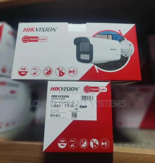 Hikvision 8mp Two Ways Audio 50m Strobe Light Audio 2cd1t83g2-Liuf/Sl · Photo 2