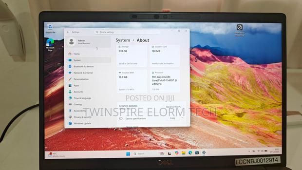 Laptop Dell Latitude 7320 16GB Intel Core I5 SSD 256GB photo 2