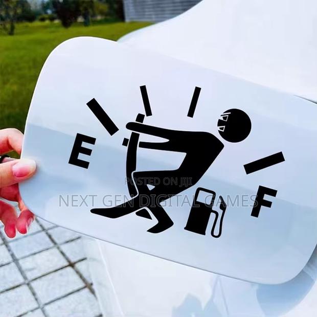 Car Fuel Funny Sticker