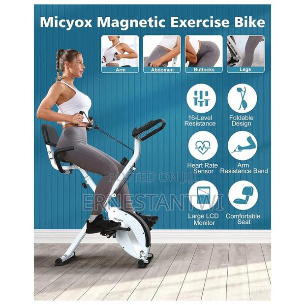 Fodable Exercise Bike From Micyox, Uk photo 3