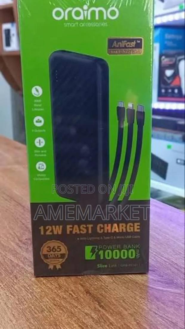 Oraimo Slice Link 10000mah 12w Power Bank · Photo 3