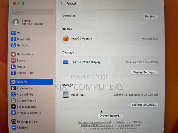 Laptop Apple MacBook Pro 2019 16GB Intel Core I7 SSD 256GB photo 8