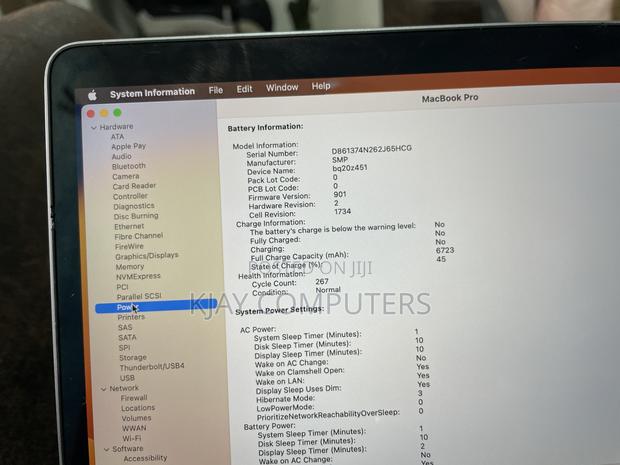 Laptop Apple MacBook Pro 2019 16GB Intel Core I7 SSD 256GB photo 10