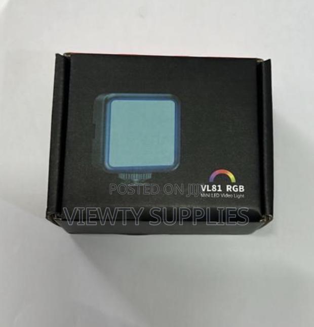 RGB Rechargeable 5200mah on Camera Video Light for Youtube DSLR Vlog photo 3
