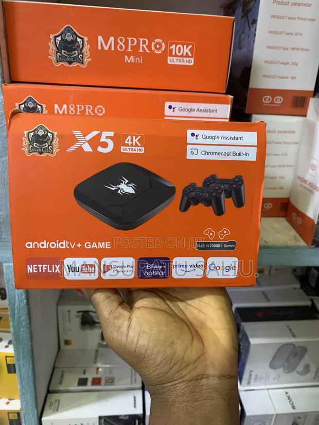 It’S The X5 Ultra Hd Android Tv Box. photo 2