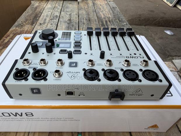 Behringer Flow 8 8-Input Digital Mixer With Bluetooth Audio · Photo 4