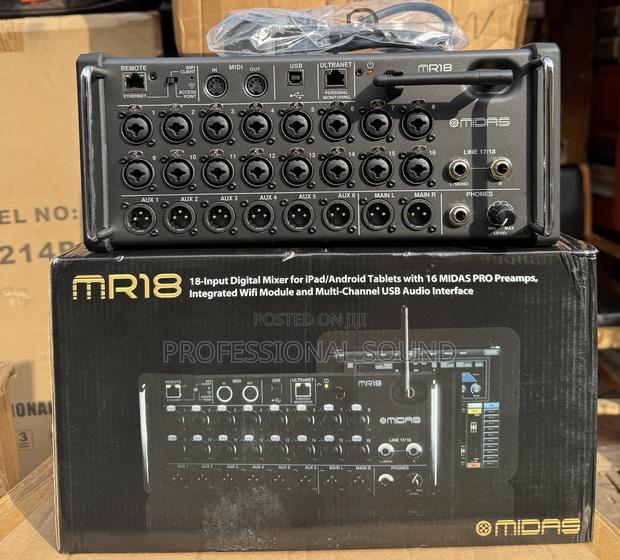 Midas Mr18 18-Input Digital Mixer. · Photo 4