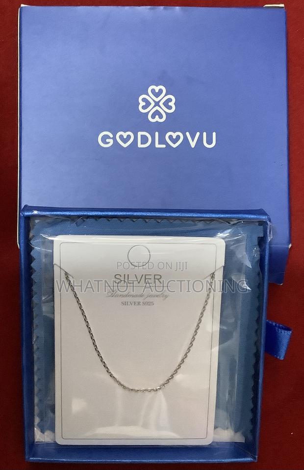 Godlovu 925 Sterling Necklace Chains 16 Inches