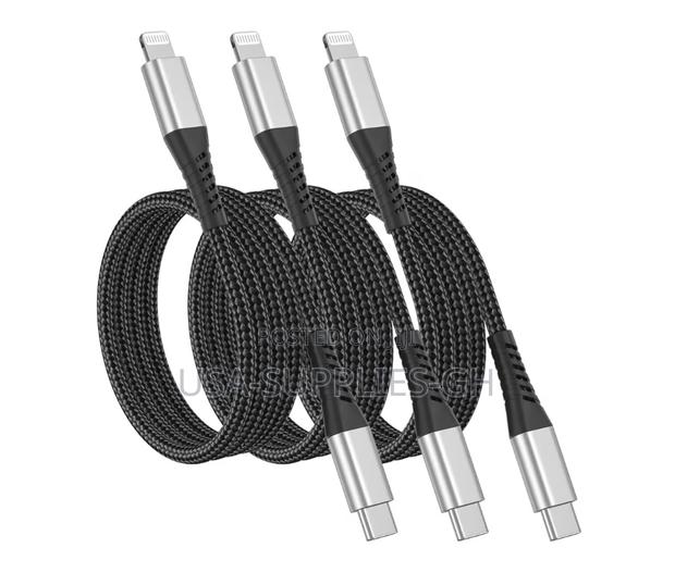 Acevien Apple Mfi Certified Usb C To Lightning Braided Cable 3ft - Usa
