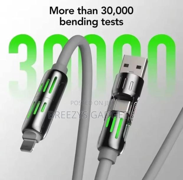 4-in-1 240w Type C Fast Charging Cable Usb Pd Super Fast Charging