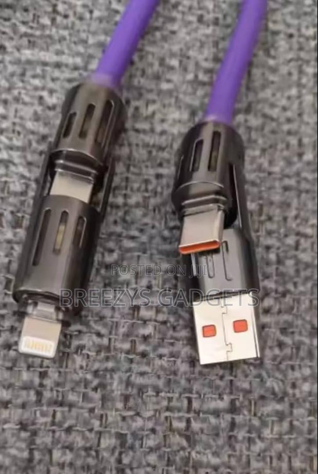 4-in-1 240w Type C Fast Charging Cable Usb Pd Super Fast Charging photo 2