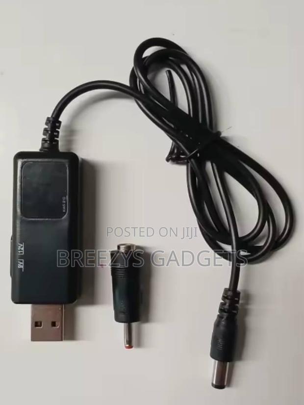 Usb Boost Converter Dc 5v to 9v 12v Usb Step-Up Converter Cable photo 3