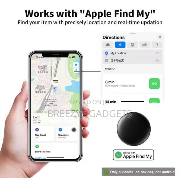Gps Smart Tracker Mfi Certification Anti Lose Reminder Device Key photo 6