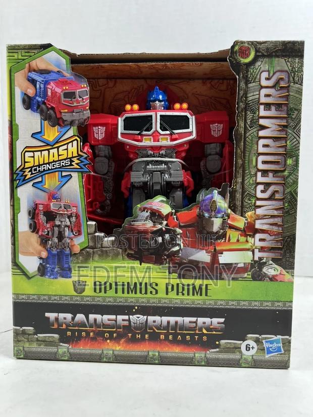 Transformers: Rise of the Beasts Smash Changer Optimus Prime