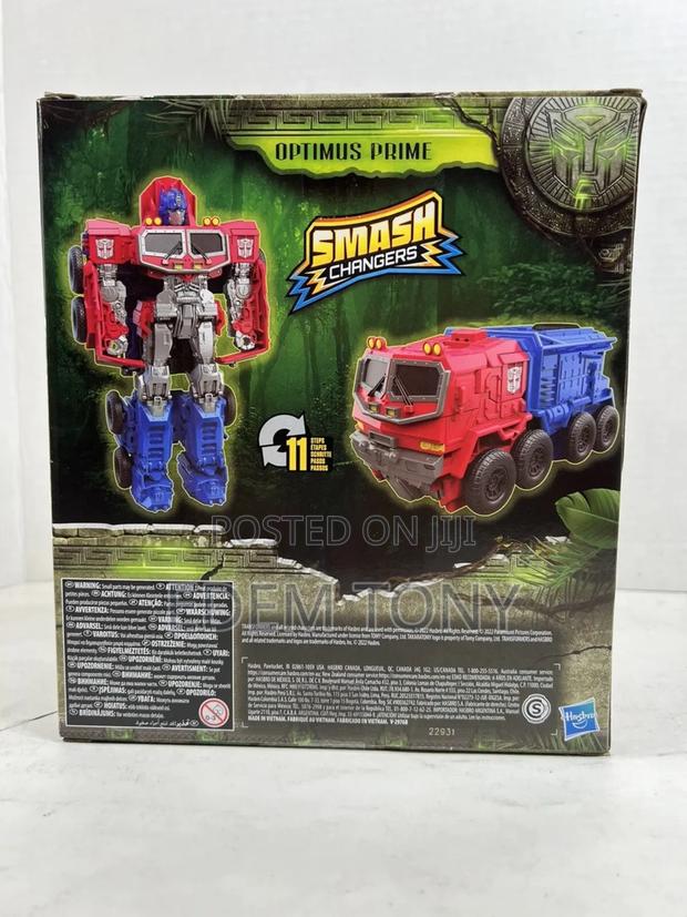 Transformers: Rise of the Beasts Smash Changer Optimus Prime photo 4