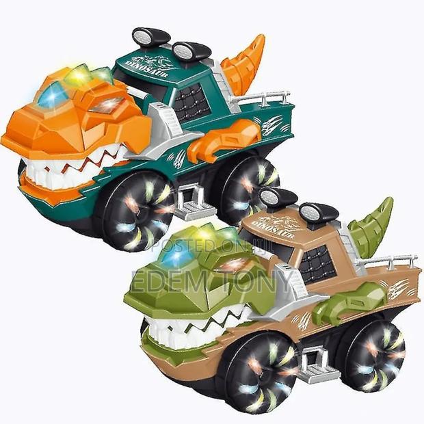 Dinosaur Chariot" Toy Car With Lights and Sound Effects photo 3