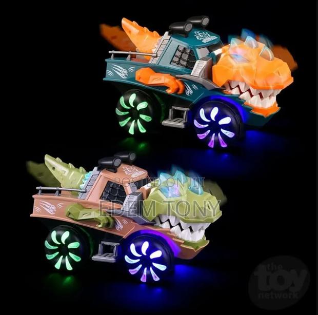 Dinosaur Chariot" Toy Car With Lights and Sound Effects photo 4
