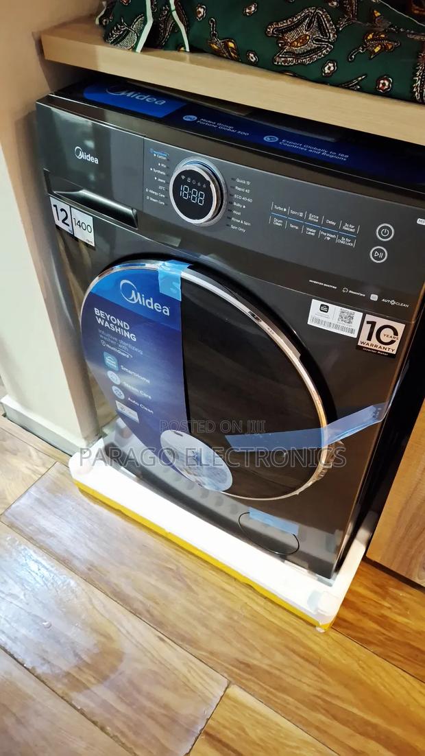 Midea 12kg Front Load Washing Machine Mf200w120wb/T photo 3
