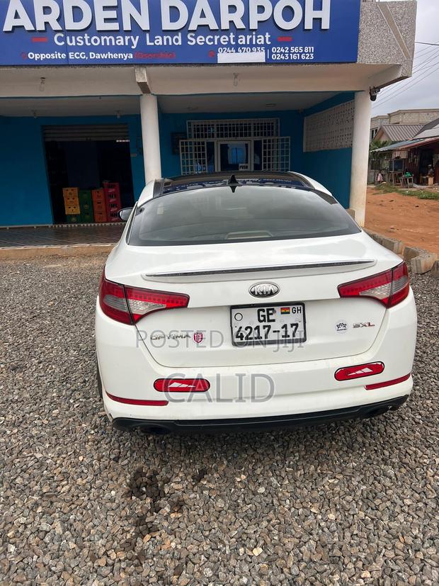 Kia Optima 2013 White photo 2