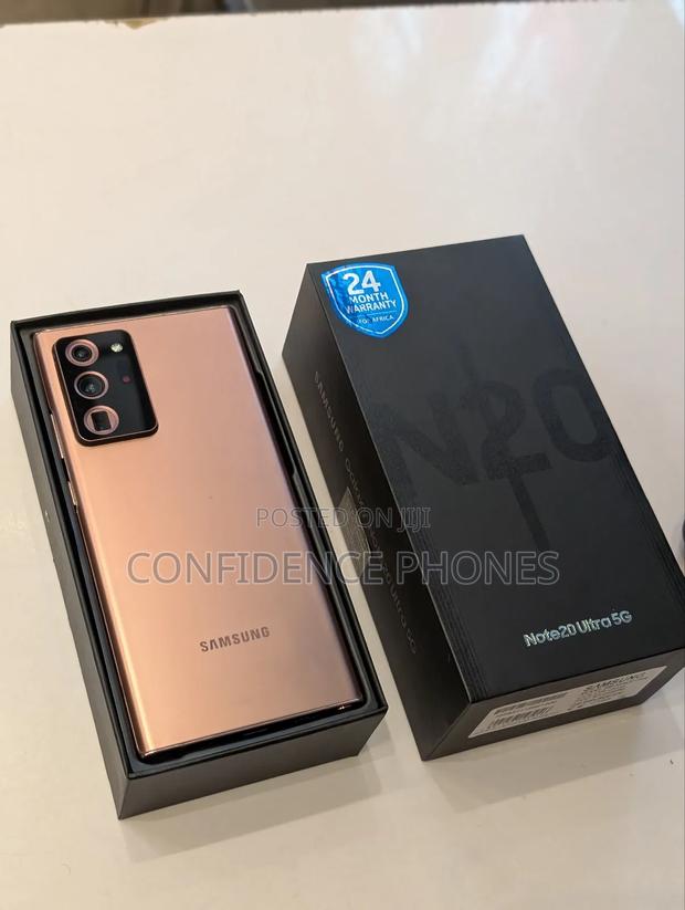 New Samsung Galaxy Note 20 Ultra 5G 256 GB Rose Gold