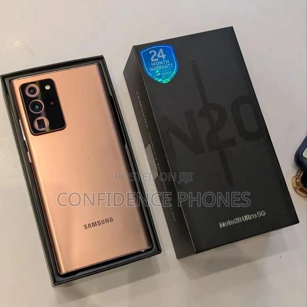 New Samsung Galaxy Note 20 Ultra 5G 256 GB Rose Gold